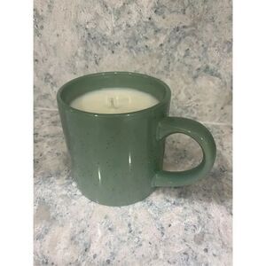 Vanilla Green Mug Candle